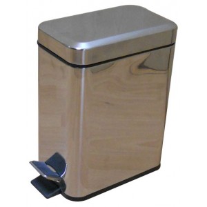 Balde Lixo 5Lts Inox PROTENROP