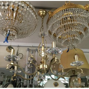 Candeeiro 5 Bra&ccedil;os Marg&atilde;o