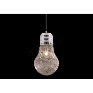Suspens&atilde;o LUXhome BULB 1xE27 cromada