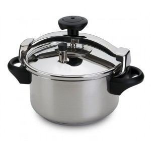 Panela Press&atilde;o A&ccedil;o Inox 4.5L