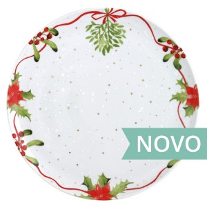 Prato Bolo 21 cm Christmas Love