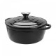 Caçarola Ferro Fundido 21cm 2.5L Preta