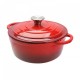 Caçarola Ferro Fundido 21cm 2.5L Vermelha