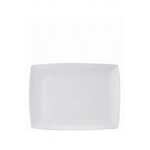 Travessa Rectangular M&eacute;dia Carr&eacute; White VISTA ALEGRE