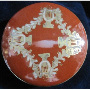 Caixa Regaleira Pintada &agrave; M&atilde;o VA