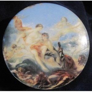 Caixa Regaleira Pintada &agrave; M&atilde;o VA