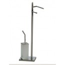 Toalheiro N&ordm;42 Cromo / Cromo