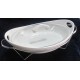 Assadeira Oval com Rechaud HGME