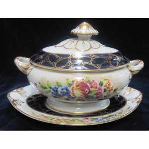 Terrina Pintada &agrave; M&atilde;o ARTIBUS