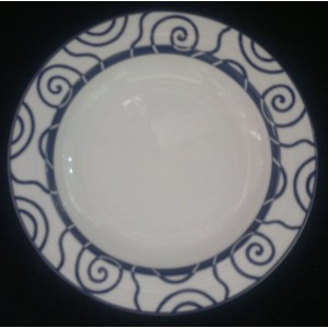 Prato Sopa Espiral Azul SPAL