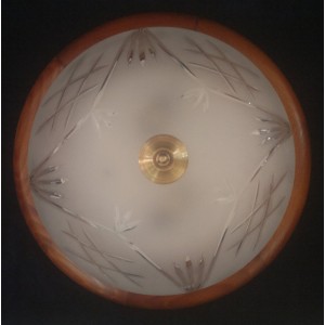 Plafond 36cm em Madeira