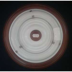 Plafond 30cm em Madeira com L&acirc;mpada Fluorescente