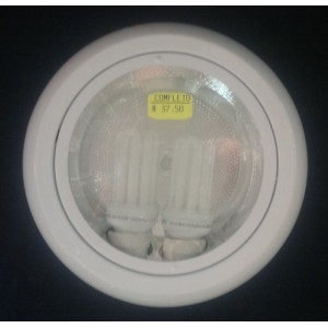 Plafond 27cm em Metal Completo