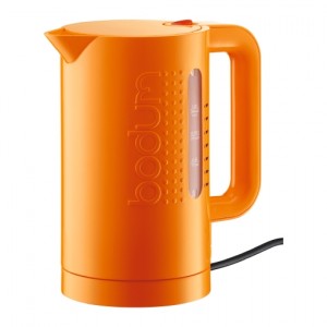Aquecedor de &Aacute;gua El&eacute;ctrico Bistro 1lt Laranja BODUM
