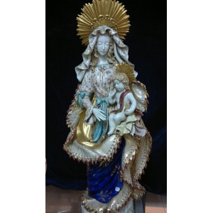 Madona Italiana Pintada &agrave; M&atilde;o