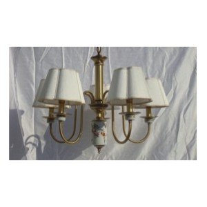 Candeeiro 5 Bra&ccedil;os Magn&oacute;lia