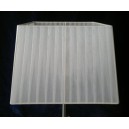 Abat Jour Quadrado 25 Organza