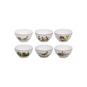 Conjunto 6 Tigelas N&ordm;3 Christmas Magic VISTA ALEGRE