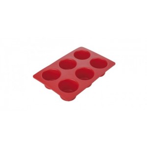 Forma p/ 6 queques DELICIA SILICONE TESCOMA