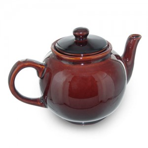 Bule Castanho 6 Ch&aacute;venas PRICE & KENSINGTON