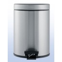 Balde Lixo 5Lts Inox Brilhante BRABANTIA